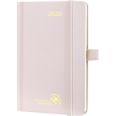 POPRUN Agenda de Poche 2026 A6 Semainier 16 x 10,5 cm - Couverture Rigide, Petit Agenda, D'Jan 2026 à Déc 2026-12 Mois, Avec sig
