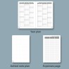 POPRUN Agenda de Poche 2026 A6 Semainier 16 x 10,5 cm - Couverture Rigide, Petit Agenda, D'Jan 2026 à Déc 2026-12 Mois, Avec sig