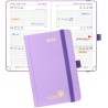 POPRUN Agenda de Poche 2026 A6 Semainier 16 x 10,5 cm - Couverture Rigide, Petit Agenda, D'Jan 2026 à Déc 2026-12 Mois, Avec sig