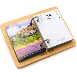 DRAEGER PARIS 1886 - Recharge Agenda 2026 Format Compact 16x10 cm - Thème France - 12 Mois avec Illustrations Détachables - Papi