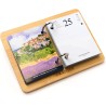 DRAEGER PARIS 1886 - Recharge Agenda 2026 Format Compact 16x10 cm - Thème France - 12 Mois avec Illustrations Détachables - Papi