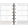 Exacompta - 14212E - Recharge Pour Organiseur Exatime 14 - Semainier Millésimé - Semaine sur 2 Pages - 12,6 cm x 8,1 cm - Septem