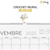 Finoly Calendrier Mural Juillet 25 Décembre 26 (18 Mois) | Calendrier 2025 2026 Mural | Calendrier Familial 2025 | Calendrier Mu