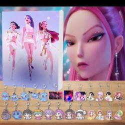 Calendrier de L'Avent 2025, Calendrier De L'avent Noel, Avec 24 Porte-Clés Amusants Et Mignons, Cadeaux pour Garçons Filles Adol