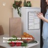 Smart Panda Calendrier Magnétique pour Frigo - Planifier Les Repas Familiaux, Listes De Courses ou Une Aide A L’étude - Tableau 