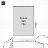 Finocam – Agenda Ikon 16 mois 2025-2026 Semaine sur 2 pages Présentation Verticale Septembre 2025-Décembre 2026 (16 mois) Noir I