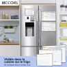 Planning Semaine,Calendrier magnetique Frigo,emploi du temps,Planificateur Hebdomadaire,Tableau Organisateur Familial, Planning 