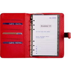 Exacompta - 72555E - Organiseur Exatime 17 Baltique - 15 x 19 cm - Semainier Septembre 2024 à décembre 2025 - 16 mois - Coloris 
