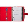 EXACOMPTA Organiseur Exatime 17 Cali vachette pleine fleur 190x150 mm Rouge