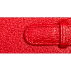 EXACOMPTA Organiseur Exatime 17 Cali vachette pleine fleur 190x150 mm Rouge