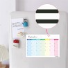 Calendrier 2026 Mural Magnetique Frigo 31 x 21cm Familial Calendrier 2025 2026 Septembre 2025 à Décembre 2026 Planificateur Mens