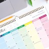Calendrier 2026 Mural Coloré 31 x 21cm Familial Calendrier 2025 2026 Scolaire 18 mois Septembre 2025 à Décembre 2026 Mensuel Pro