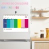 Calendrier 2026 Mural Coloré 31 x 21cm Familial Calendrier 2025 2026 Scolaire 18 mois Septembre 2025 à Décembre 2026 Mensuel Pro