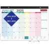 Calendrier 2026 Mural Grand Coloré Avec Couverture Imperméable Calendrier Familial Juil. 2025 à Déc.‌ 2026 Planificateur Organis