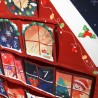 DPKOW Creatif Maison Calendrier de l'Avent à Remplir Soit Même, Tissu Calendrier de l'Avent Vide DIY Calendriers de Noël pour Ca