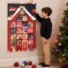 DPKOW Creatif Maison Calendrier de l'Avent à Remplir Soit Même, Tissu Calendrier de l'Avent Vide DIY Calendriers de Noël pour Ca