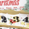 DPKOW Tissu Calendrier de l'Avent à Remplir 2025, Vide Calendrier de l'Avent a Remplir Soit Meme, Bricolage Calendrier de l'Aven