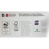 Exacompta - 18551E - Recharge Feuillets Travers pour Organiseur Exatime 17 - 44 feuillets - 9,8 x 17 cm - Coloris aléatoires