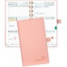 POPRUN Agenda De poche 2025 2026 Semainier 16,5 x 9 cm D'Août 2025 à Déc 2026 - Petit Planner Scolaire 17 Mois avec Couverture S