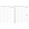 Quo Vadis - Agenda Spiralé 2026 - Euréquart S - Semainier Planning - Français - Impala Noir - 13 mois de décembre à décembre - 2