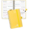 POPRUN Agenda De poche 2025 2026 A6 Semainier 16 x 10,5 cm D'Août 2025 à Déc 2026, Petit Planner Scolaire 17 Mois avec Couvertur