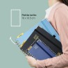Poprun agenda de poche 2025 2026 a6 semainier 16 x 10,5 cm d'août 2025 à déc 2026, petit planner scolaire 17 mois avec couvertur