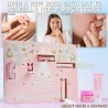 KreativeKraft Calendrier de l'Avent Beauté 2025, Coffret Maquillage, Soins Visage, Compte à Rebours de Noël, Idée Cadeau Femme, 
