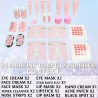 KreativeKraft Calendrier de l'Avent Beauté 2025, Coffret Maquillage, Soins Visage, Compte à Rebours de Noël, Idée Cadeau Femme, 