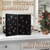 KreativeKraft Calendrier de l'Avent Beauté 2025, Coffret Maquillage, Soins Visage, Compte à Rebours de Noël, Idée Cadeau Femme, 