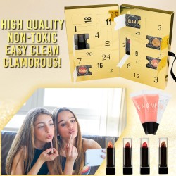 KreativeKraft Calendrier de l'Avent Beauté 2025, Coffret Maquillage, Soins Visage, Compte à Rebours de Noël, Idée Cadeau Femme, 