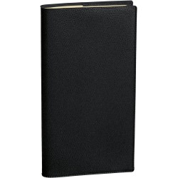 Quo Vadis - Agenda - Spiralé - 2026 - Italnote S Prestige - Semainier Horizontal - Français - Impala - Noir - 12 mois et 1/2 de 