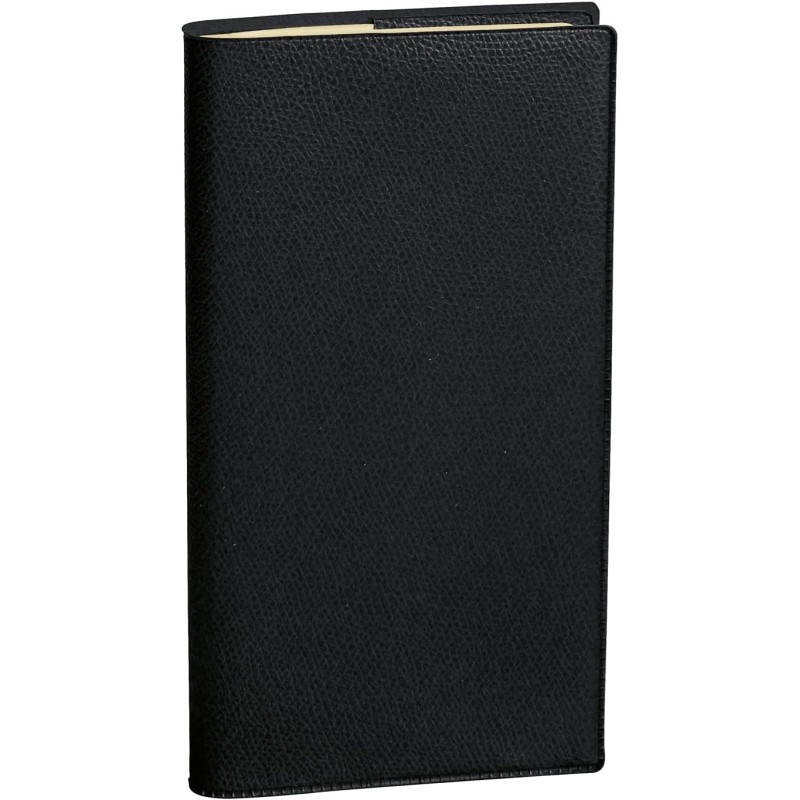 Quo Vadis - Agenda - Spiralé - 2026 - Italnote S Prestige - Semainier Horizontal - Français - Impala - Noir - 12 mois et 1/2 de 