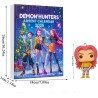 Calendrier de l'Avent K Pop De-mon H-Hunters Merch,KKPop H-Hunters Noël 2025 Avec Compte à Rebours de 24 Jours,K-POP Huntrix Fig