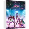 Calendrier de l'Avent K Pop De-mon H-Hunters Merch,KKPop H-Hunters Noël 2025 Avec Compte à Rebours de 24 Jours,K-POP Huntrix Fig