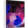 Calendrier de l'Avent K Pop De-mon H-Hunters Merch,KKPop H-Hunters Noël 2025 Avec Compte à Rebours de 24 Jours,K-POP Huntrix Fig