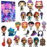Calendrier de l'Avent K Pop De-mon H-Hunters Merch,KKPop H-Hunters Noël 2025 Avec Compte à Rebours de 24 Jours,K-POP Huntrix Fig