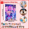 Calendrier de l'Avent K Pop De-mon H-Hunters Merch,KKPop H-Hunters Noël 2025 Avec Compte à Rebours de 24 Jours,K-POP Huntrix Fig