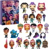 Calendrier de l'Avent K Pop De-mon H-Hunters Merch,KKPop H-Hunters Noël 2025 Avec Compte à Rebours de 24 Jours,K-POP Huntrix Fig