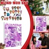 Calendrier de l'Avent K Pop De-mon H-Hunters Merch,KKPop H-Hunters Noël 2025 Avec Compte à Rebours de 24 Jours,K-POP Huntrix Fig