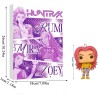 Calendrier de l'Avent K Pop De-mon H-Hunters Merch,KKPop H-Hunters Noël 2025 Avec Compte à Rebours de 24 Jours,K-POP Huntrix Fig