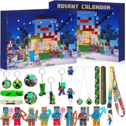 Calendriers de l'avent avec 24 Poupées Cadeaux,Calendrier de L'avent 2025 Enfant,Calendrier de l'avent Fille Garcon,Calendrier A