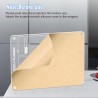 Tableau Magnetique Frigo 30 x 20 cm Planning Semaine Effaçable Transparent en Acrylique Planificateur Hebdomadaire - Anglais