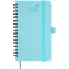 BEZEND Petit Agenda 2026 Semainier de Poche 15,5 x 9 cm, janvier à décembre 2026 (12 mois) avec Spirale Couverture Souple en Cui