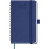 BEZEND Petit Agenda 2026 Semainier de Poche 15,5 x 9 cm, janvier à décembre 2026 (12 mois) avec Spirale Couverture Souple en Cui