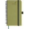 BEZEND Petit Agenda 2026 Semainier de Poche 15,5 x 9 cm, janvier à décembre 2026 (12 mois) avec Spirale Couverture Souple en Cui