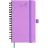 BEZEND Petit Agenda 2026 Semainier de Poche 15,5 x 9 cm, janvier à décembre 2026 (12 mois) avec Spirale Couverture Souple en Cui