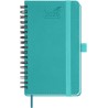 BEZEND Petit Agenda 2026 Semainier de Poche 15,5 x 9 cm, janvier à décembre 2026 (12 mois) avec Spirale Couverture Souple en Cui