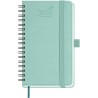 BEZEND Petit Agenda 2026 Semainier de Poche 15,5 x 9 cm, janvier à décembre 2026 (12 mois) avec Spirale Couverture Souple en Cui