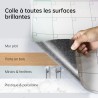 60x40 cm Calendrier Adhesif Tableau blanc Planning Mural, Planificateur Mensuel/Semainer effaçable parfait pour Planification de