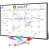 Smart Panda A3 Calendrier Magnétique Pour Frigo - Planifier Les Repas Familiaux, Listes De Courses ou Une Aide A L’étude - Table